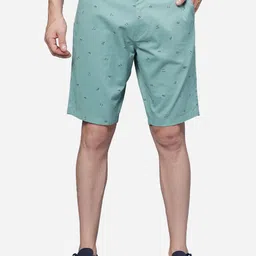 t-base Men Mid-Rise Conversational Printed Chino Shorts-picture-20