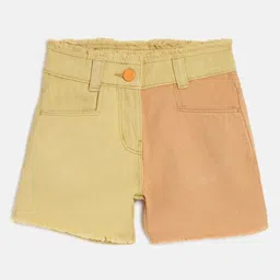 TALES & STORIES Girls Colourblocked Shorts-picture-10