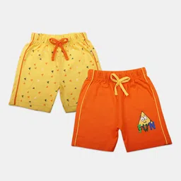 V-Mart Infant Kids Pack of 2 Printed Shorts image 1