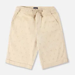 Allen Solly Junior Boys Conversational Printed Mid Rise Shorts image 1