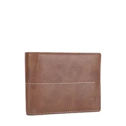 Urbano Fashion Men Textured Leather Two Fold Wallet image 5