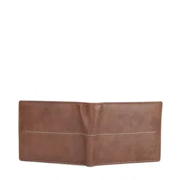 Urbano Fashion Men Textured Leather Two Fold Wallet image 4