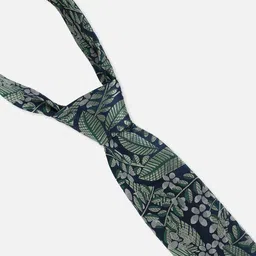 Louis Philippe Men Printed Silk Broad Tie image 4