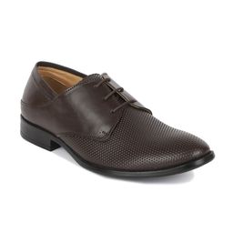Carlton London Men Textured Leather Formal Derbys-picture-22