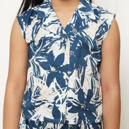 Readiprint Fashions Girls Floral Printed Top With Trouser image 3