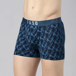 FASO Printed Organic Cotton Trunk FS3007-SQ-POSEIDONBLUE image 2