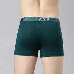 FASO Printed Organic Cotton Trunks FS3007-SQ-DEEPTEAL image 3