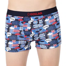 Dollar Bigboss Men Printed Pack of 5 Combed Cotton Trendy Trunk MBTR-14-TRENDYPRNT image 4