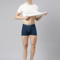 FASO Printed Organic Cotton Trunk FS3007-SQ-POSEIDONBLUE image 5