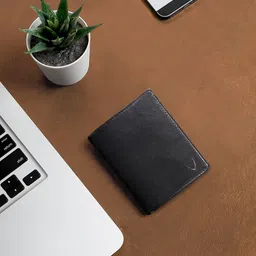 Hidesign Men Black Leather Two Fold Wallet-picture-13