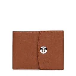 SAMTROH Men Textured Leather Two Fold Wallet image 2