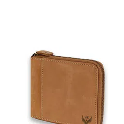 LORENZ Men Leather RFID Zip Around Wallet image 2