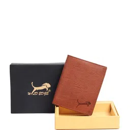 WILD EDGE Men Brand Logo Water Resistant RFID Two Fold Wallet image 5