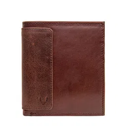 Hidesign Men Brown Leather Two Fold Wallet image 2
