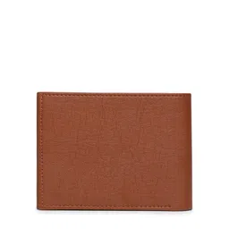 SAMTROH Men Textured Leather Two Fold Wallet image 3