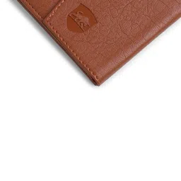 SAMTROH Men Textured Leather Two Fold Wallet image 5