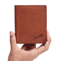 WILD EDGE Men Brand Logo Water Resistant RFID Two Fold Wallet image 2