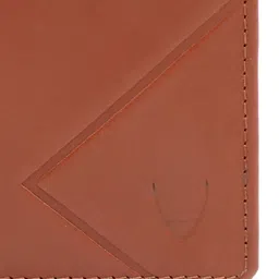 Hidesign Men Tan Brown Solid Leather Two Fold Wallet image 2