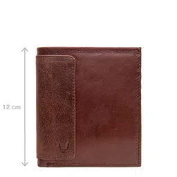 Hidesign Men Brown Leather Two Fold Wallet image 3