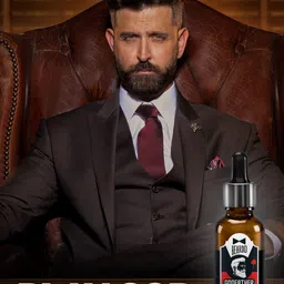 BEARDO Men Set of Godfather Beard Wash 100 ml + Beard Oil 30 ml image 3