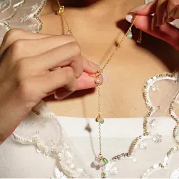 Tangerine Multi-Color Bahaar Neckpiece-picture-41