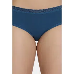 Zivame Low Rise Full Coverage Hipster Panty - Multicolor (Pack of 3) image 5