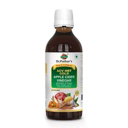 Dr. Patkar's Apple Cider Vinegar (ACV HRT GOLD), 200 ml Raw & Unfiltered-image-58