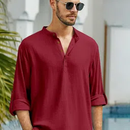 Zombom Men Kurta image 3