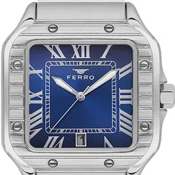 Ferro Grande Men Stainless Steel Bracelet Style Straps Analogue Watch F11448A-A3 image 4