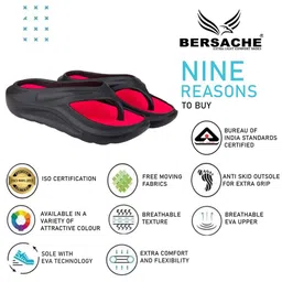 BERSACHE Men Thong Flip-Flops image 4