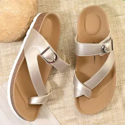 Mast & Harbour Women One Toe Flats-picture-32