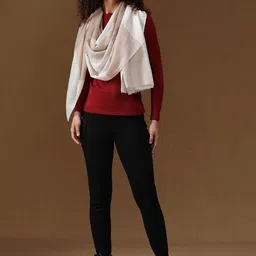 Merinomere Women Checked Shawl-picture-17