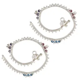 Heer Collection Silver-Plated Anklet image 4