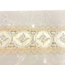 TANLOOMS Cream Embroidered Table Runner image 3