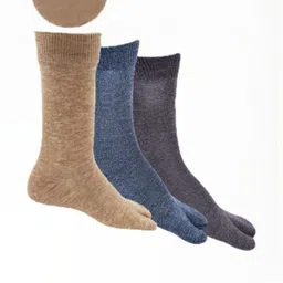 Akeeta Women Pack of 3 Solid Cotton Full Length Socks-picture-22