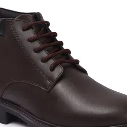 Carlton London Men Solid Boots image 5