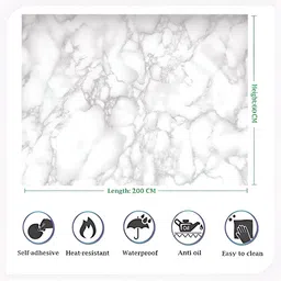 INDIAN ROYALS White & Grey PrintedSelf-Adhesive & Durable Wall Sticker image 3