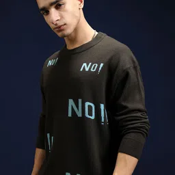 HIGHLANDER Men Typography Pullover image 2