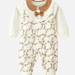 Little Surprise Box LLP Infants Doodle Butterfly Full Sleeves Jumpsuit Style Rompers-picture-26