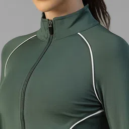 ATHLISIS Women Training or Gym Sporty Jacket image 5