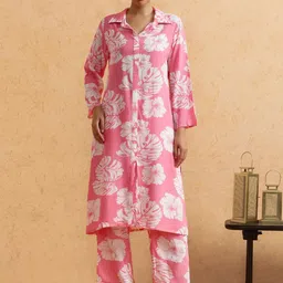 Anouk Women Floral Printed Kurta with Palazzo-picture-10