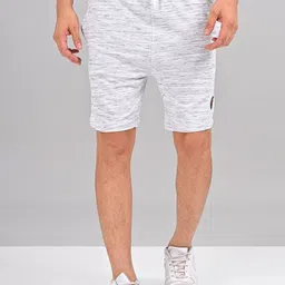 Masculino Latino Plus Men Solid Mid-Rise Sports Shorts-picture-22