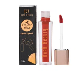 Dusk Beauty Feather Stay Lightweight Liquid Lipstick - 4 ml - Ruby Eclipse-picture-27