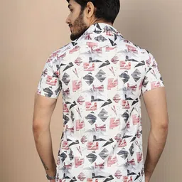 Moda Rapido Men Original Opaque Printed Casual Shirt image 3