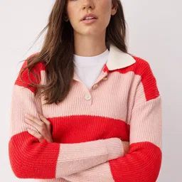 Trendyol Women Colourblocked Pullover Sweaters-image-76