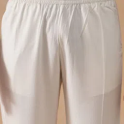 Jompers Men Woven Design Embroidered Kurta with Pyjama image 2