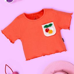 KiddoPanti Girls Pockets T-shirt-picture-10