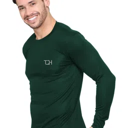 TQH Dri-FIT Round Neck Long Sleeves Muscle Fit T-shirt image 3