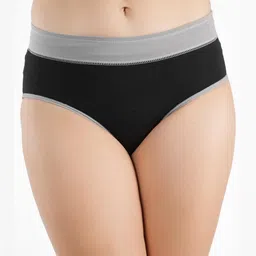 ORLIZEA Women High-Rise Cotton Blend Hipster Briefs-image-63