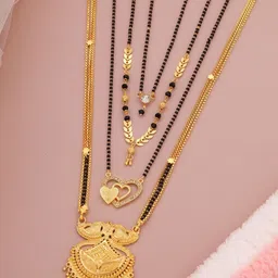 Bhanu diam Women Gold Mangalsutra-picture-24